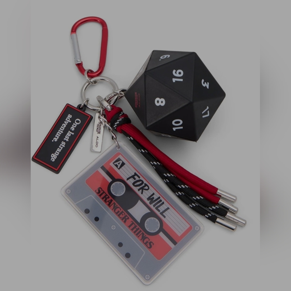 Stranger Things Mix Tape For Will Key Chain